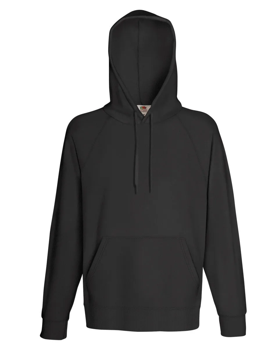 62140 Fruit Of The Loom Men's Lightweight Hooded Sweat