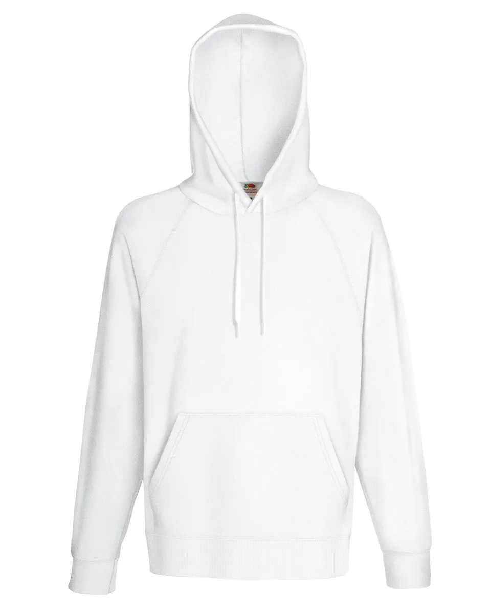 62140 Fruit Of The Loom Men's Lightweight Hooded Sweat