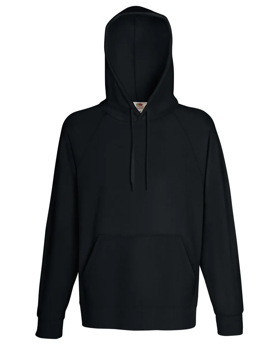 62140 Fruit Of The Loom Men's Lightweight Hooded Sweat