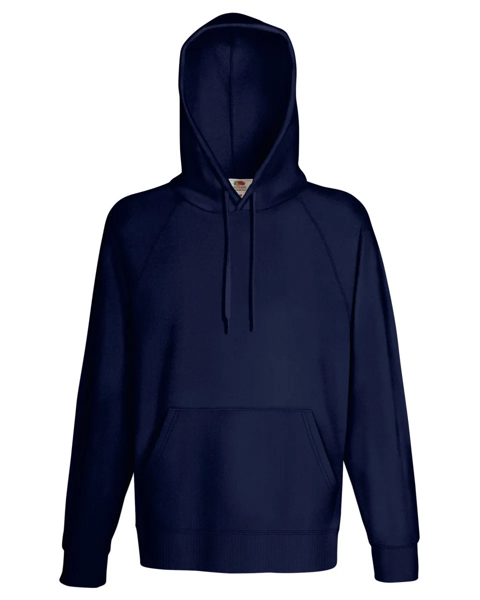 62140 Fruit Of The Loom Men's Lightweight Hooded Sweat