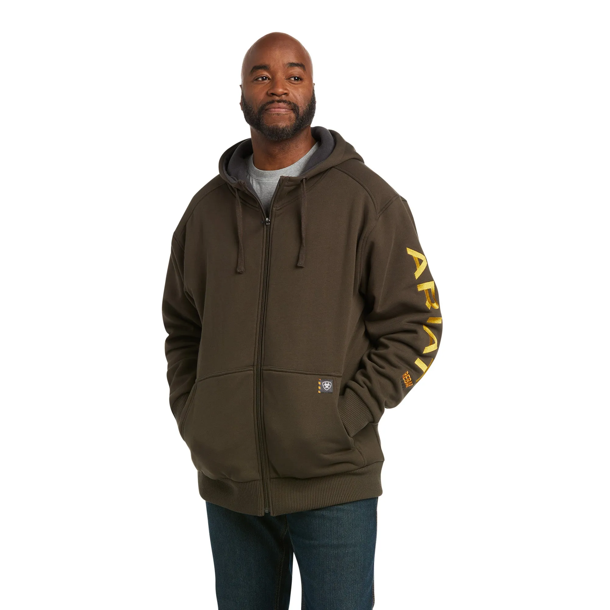 Ariat Rebar All-Weather Zip-Up Hooded Jacket