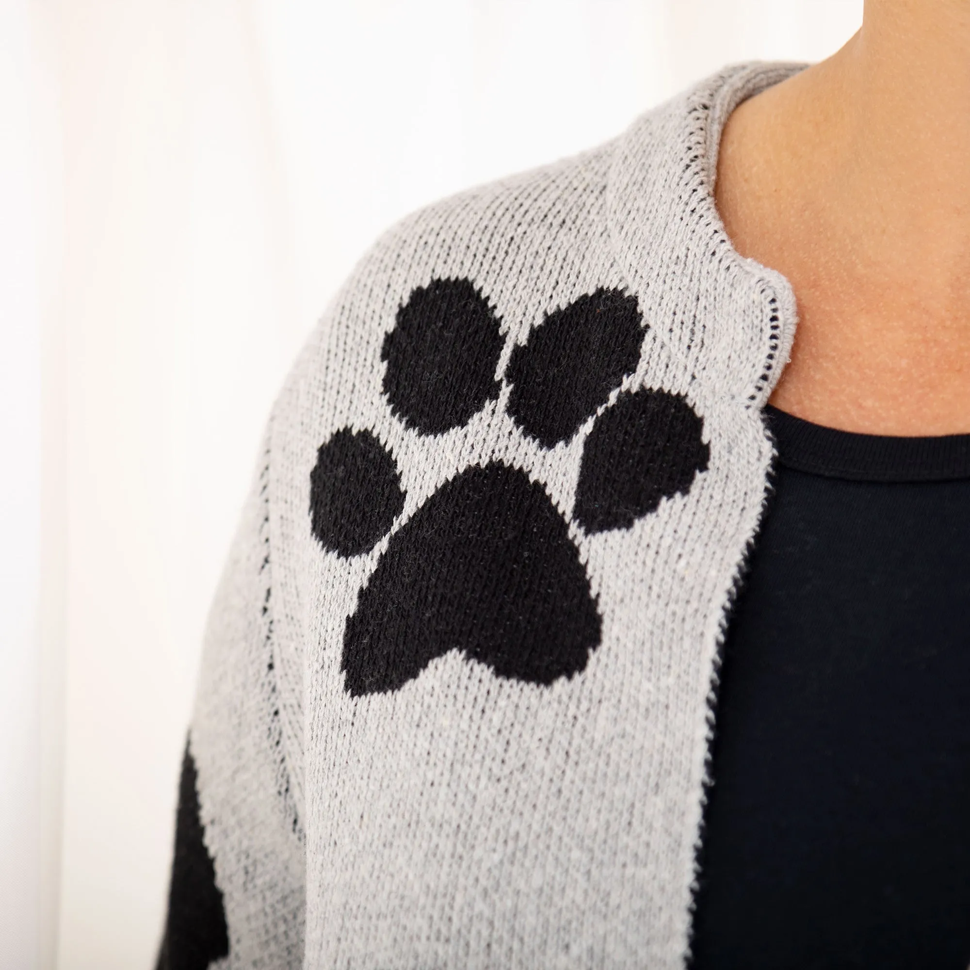 Best Paw Forward Knit Cardigan