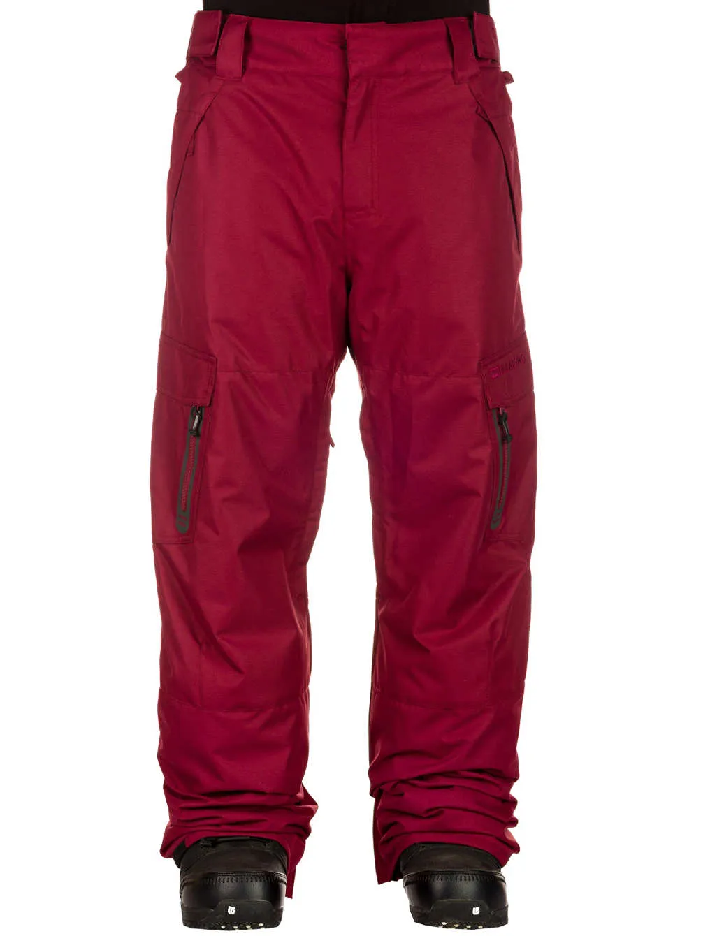 Billabong Cab Men'S Snow Pants- Wine