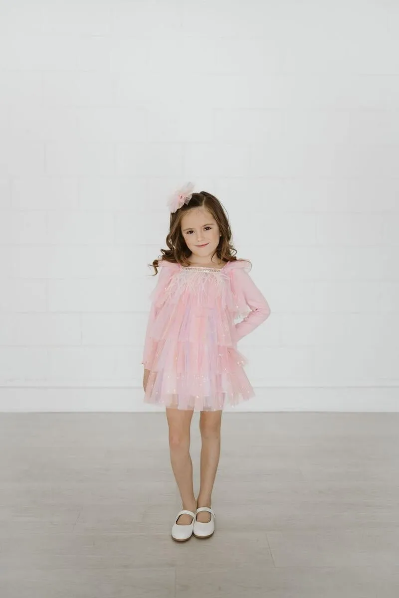 DAISY FEATHER TUTU DRESS