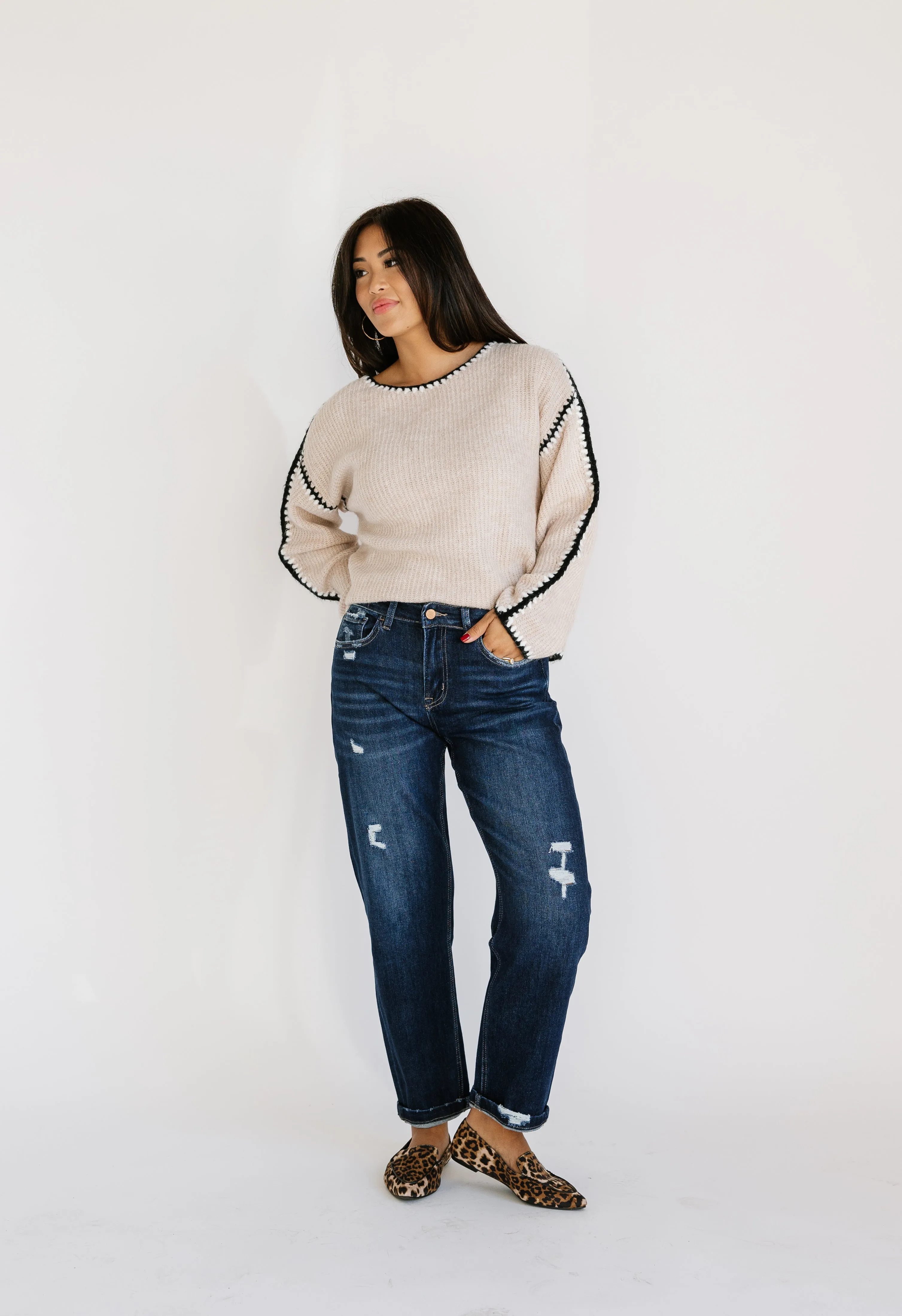 Dedra Sweater - OATMEAL