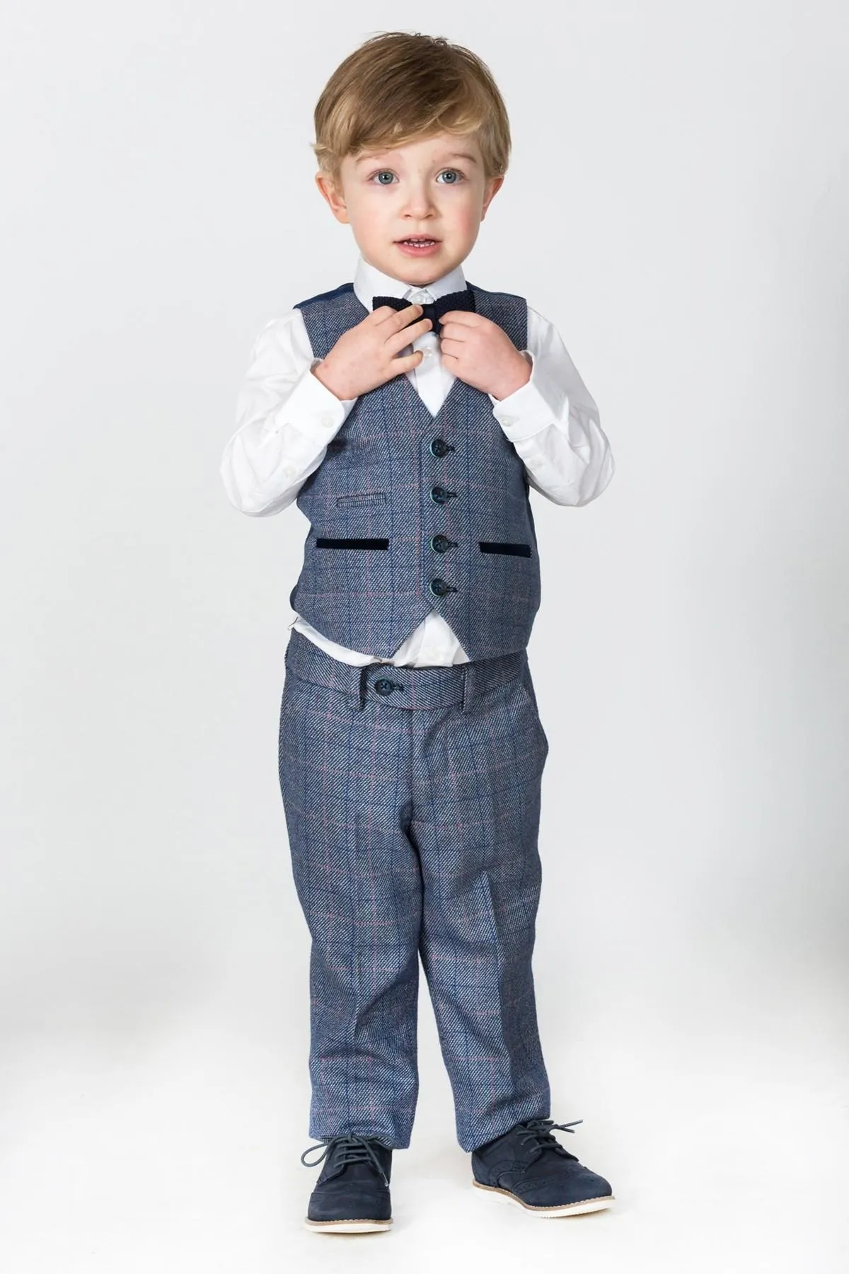 Hilton Boys Tweed Wedding Suits