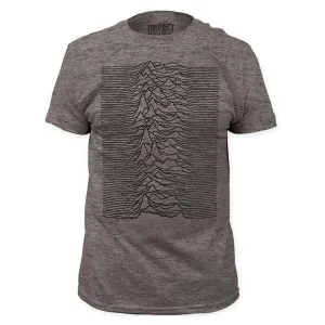 Joy Division Unknown Pleasures Tee Heather Grey