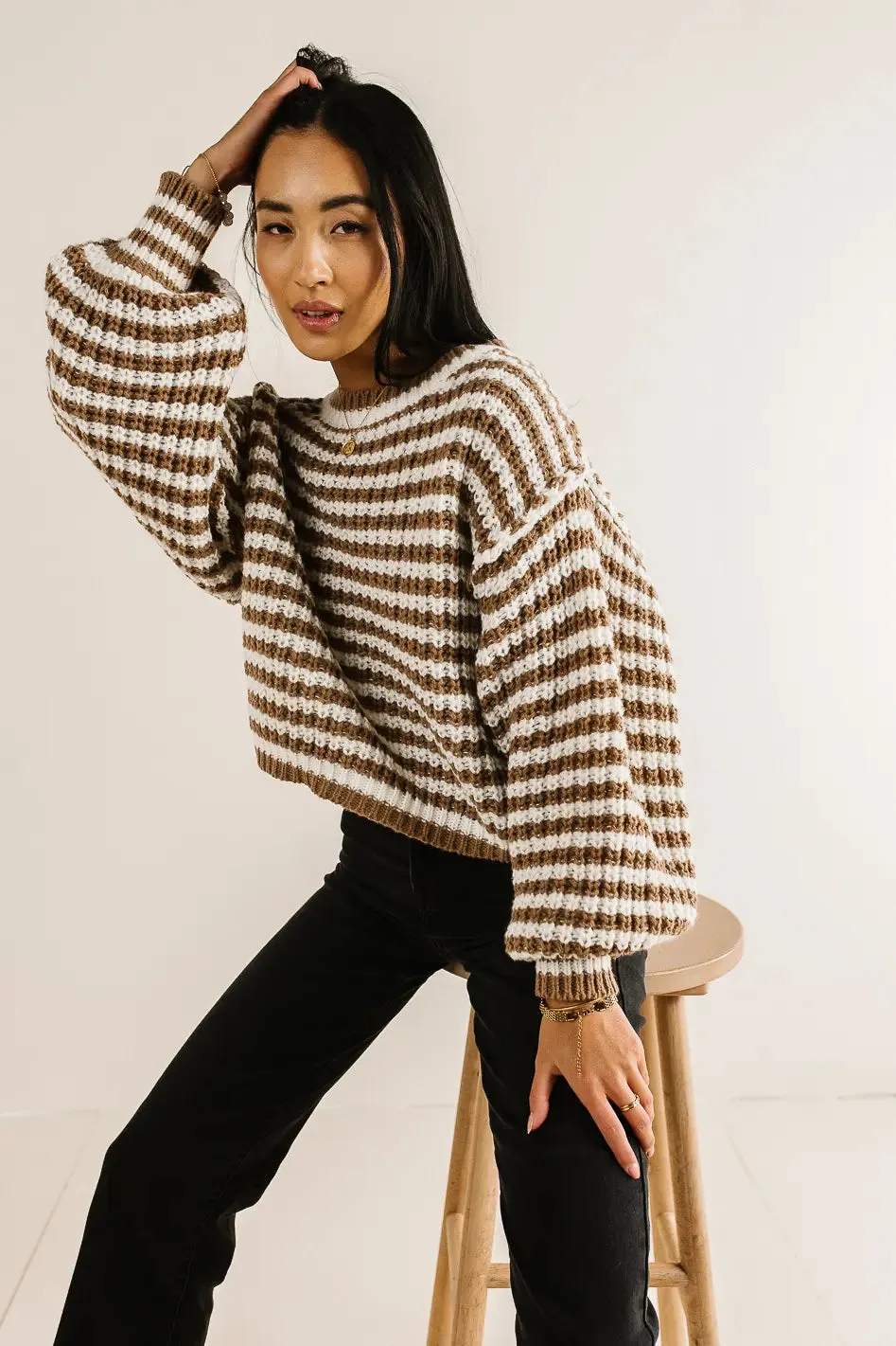 Kayla Striped Sweater - FINAL SALE