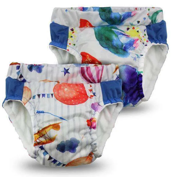 Lil Learnerz Training Pants & Swim Diaper 2 pk