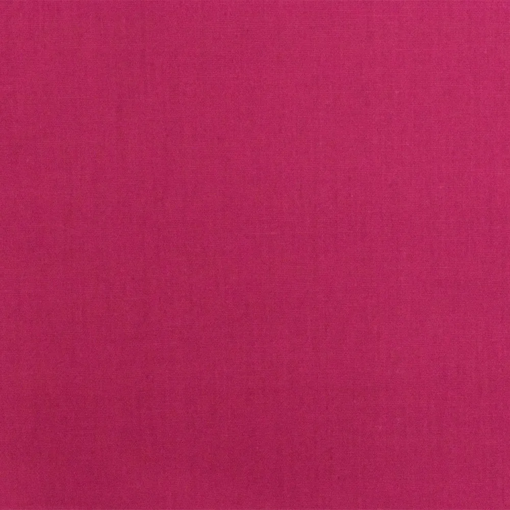 Magenta Pink Solid Polyester Broadcloth Woven Fabric