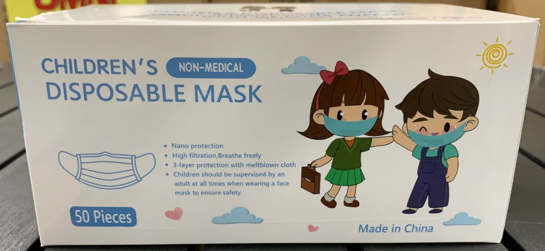 Masks for Children NMMASK-CH50 (50 masks in a box)