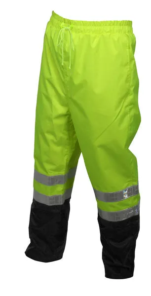 MCR Safety Breathable Pu/Poly, Class 3 Waist Pants