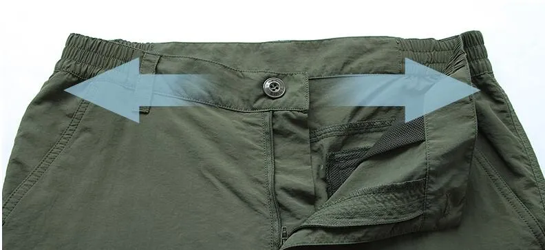 Men's Military Style Cargo Pants Waterproof Breathable Trousers