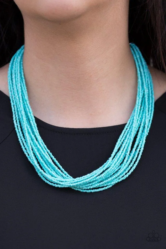 Paparazzi Necklace ~ Wide Open Spaces - Blue