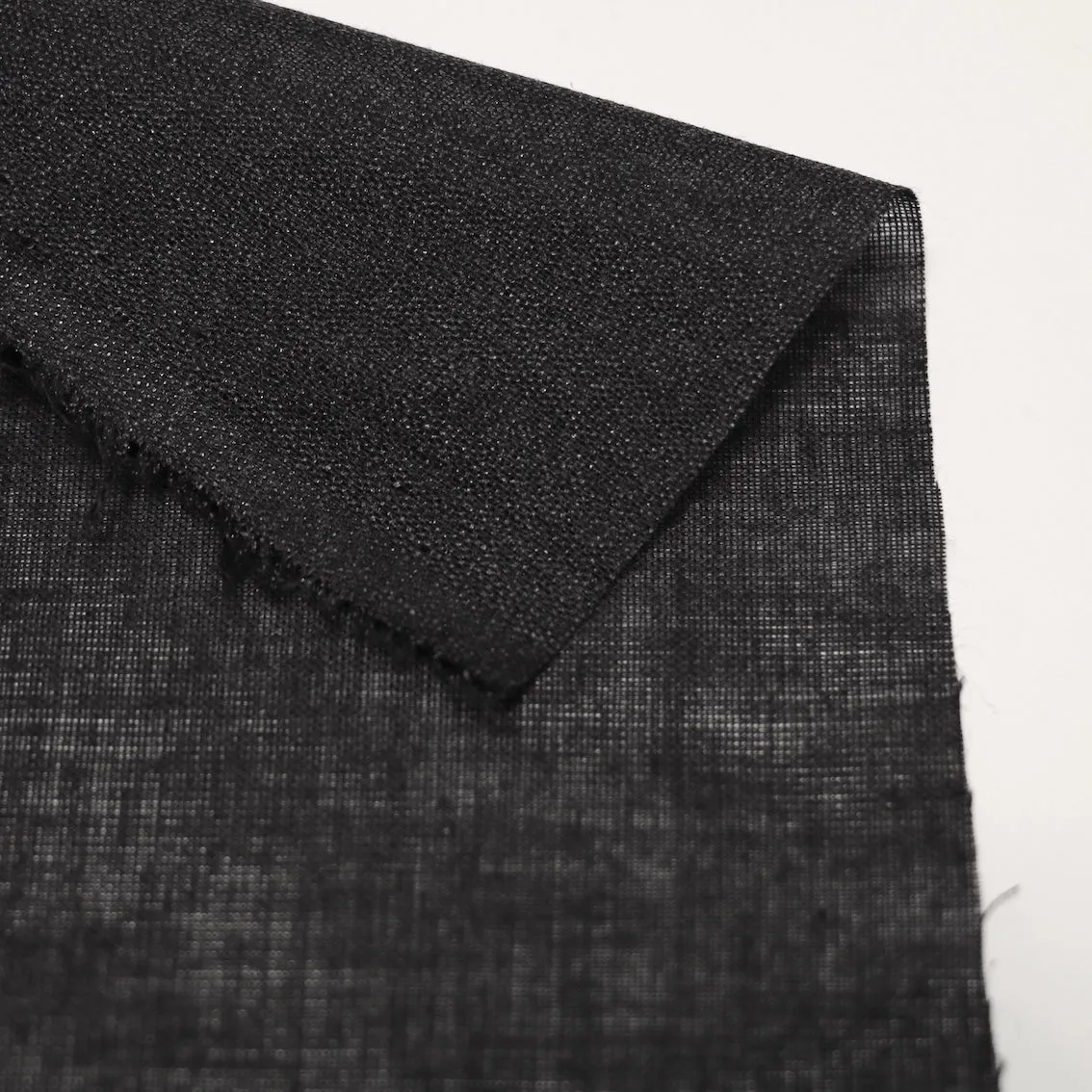 Poly/Cotton Woven Interfacing - Black