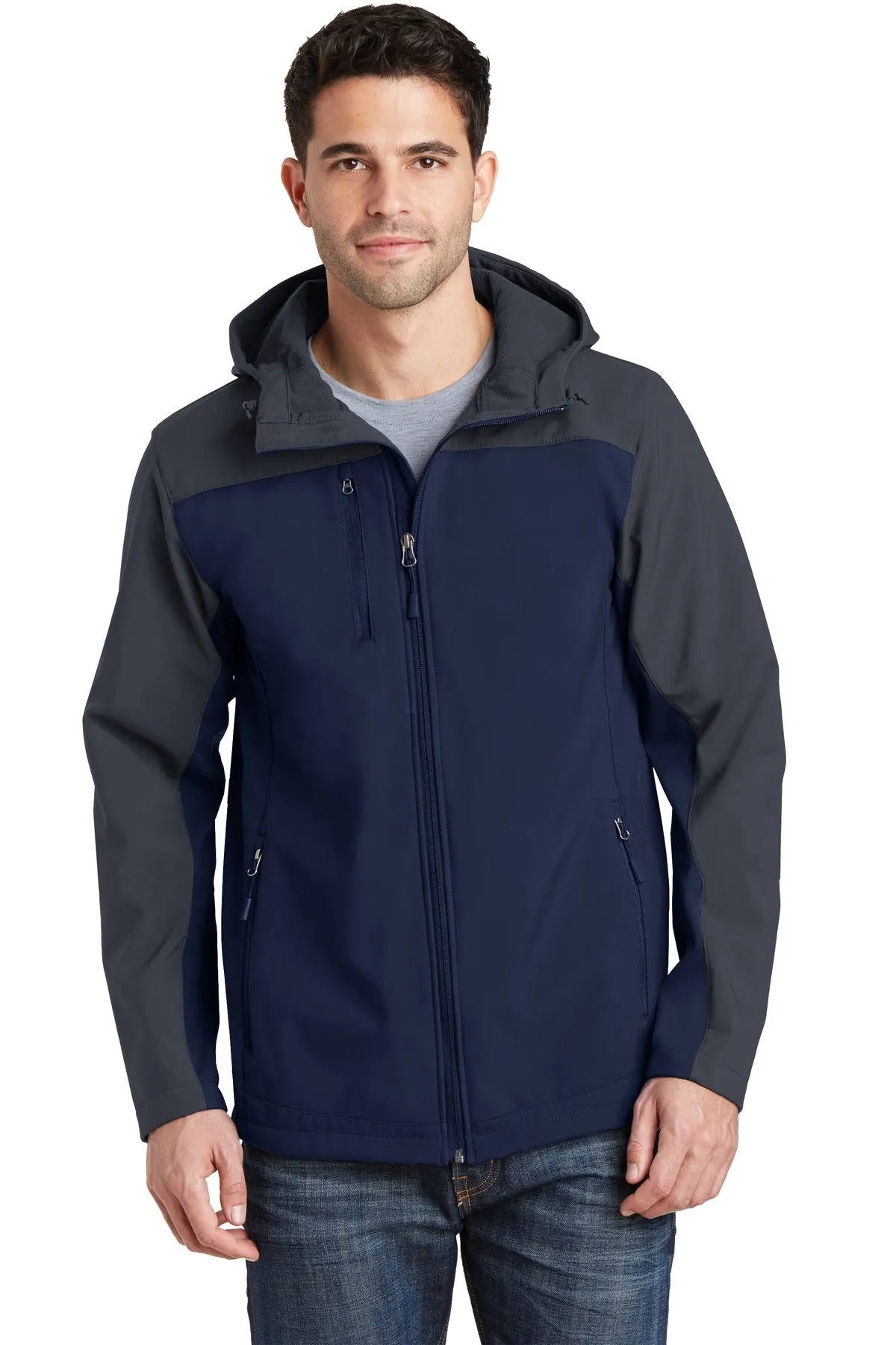 Port Authority® Hooded Core Soft Shell Jacket. J335