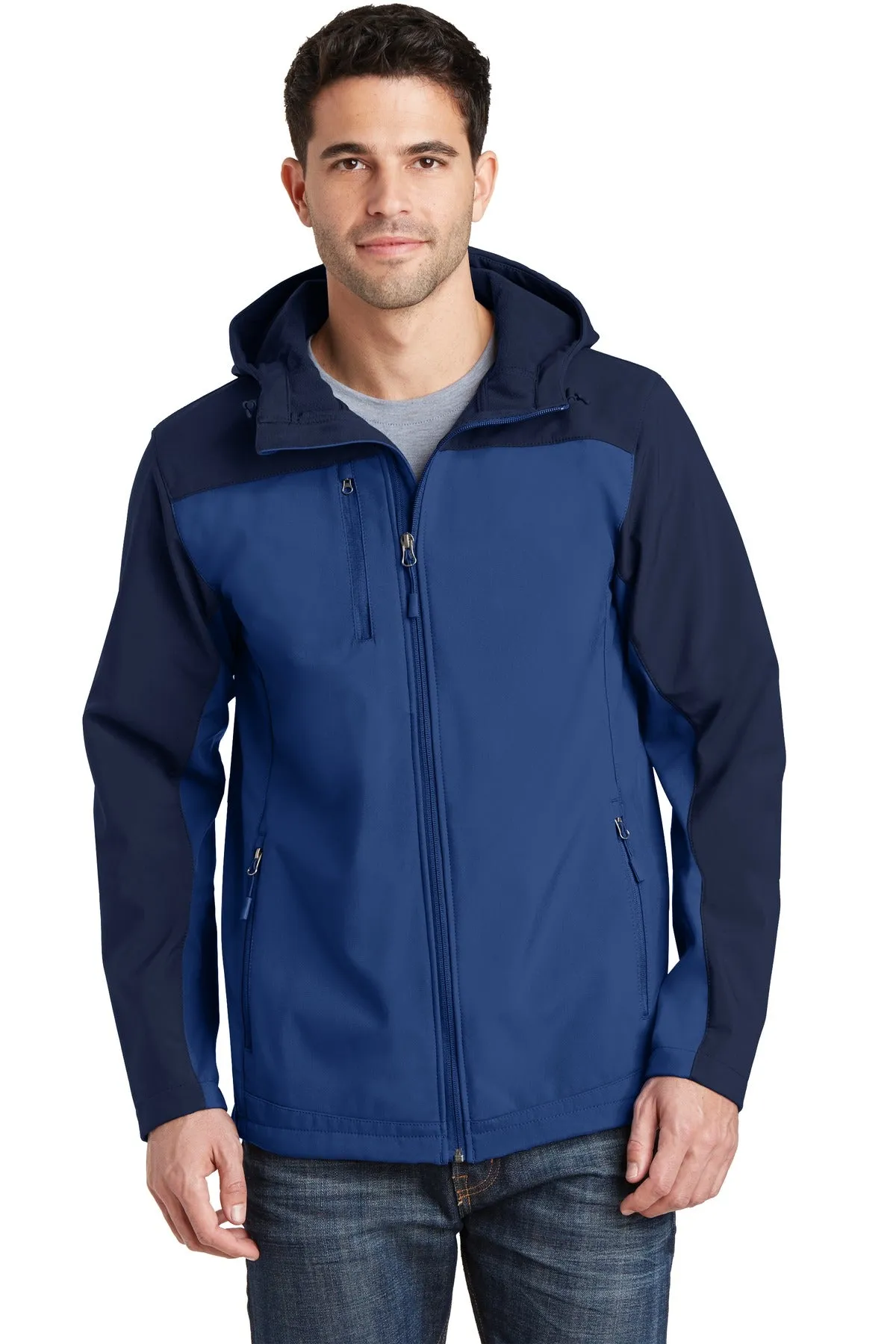 Port Authority® Hooded Core Soft Shell Jacket. J335