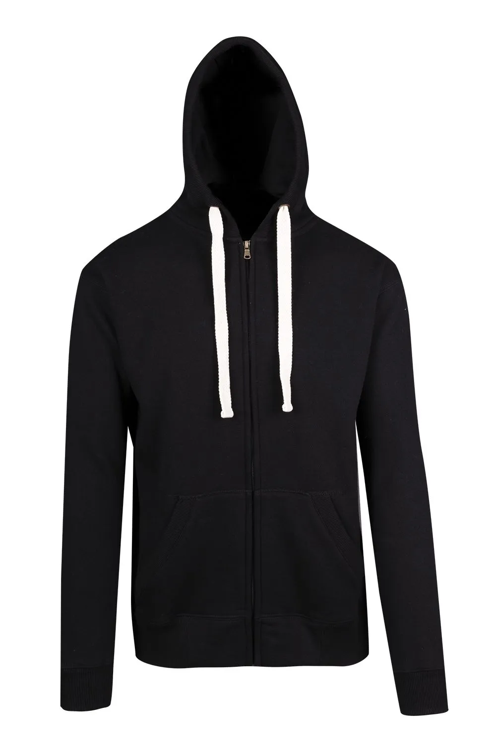 Ramo Mens Brushed Heavy Zip Fleece Hoodie  (F909HZ)