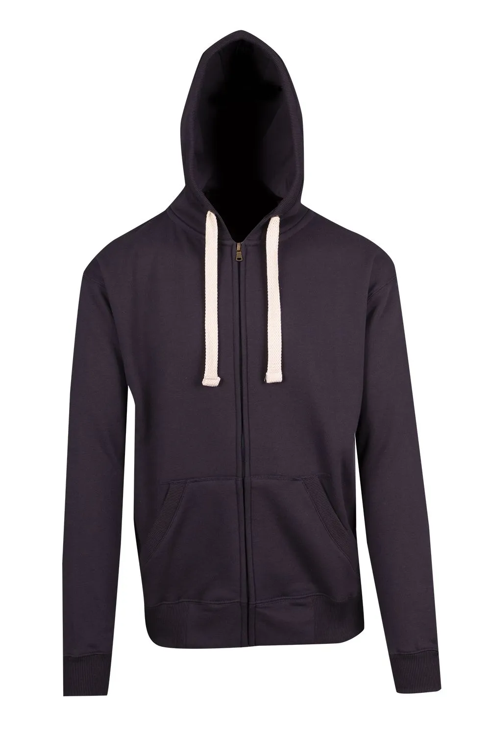 Ramo Mens Brushed Heavy Zip Fleece Hoodie  (F909HZ)