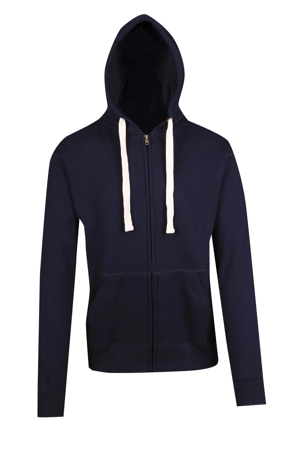 Ramo Mens Brushed Heavy Zip Fleece Hoodie  (F909HZ)