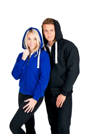 Ramo Mens Brushed Heavy Zip Fleece Hoodie  (F909HZ)