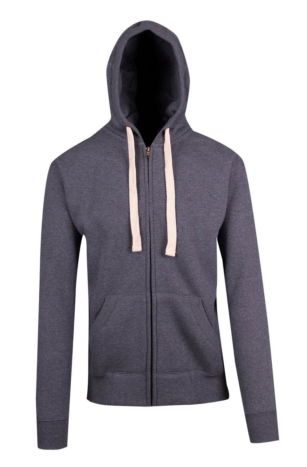 Ramo Mens Brushed Heavy Zip Fleece Hoodie  (F909HZ)