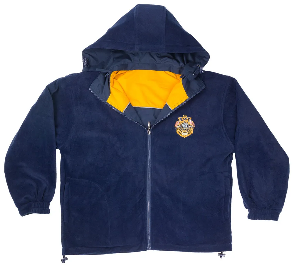 Reversible Jacket  Waterproof Polar Fleece – US Navy