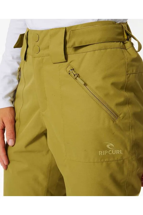 Rip Curl Rider High Waist Snow Pant 10K/10K Khaki