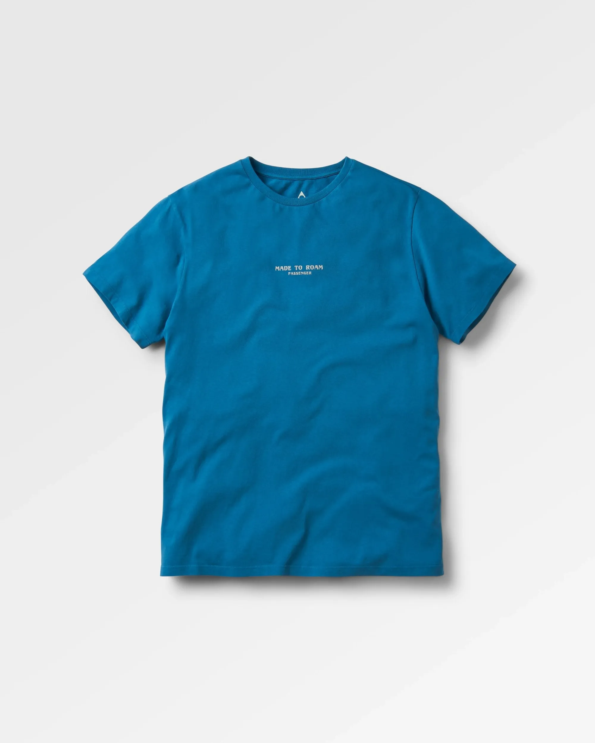 Sundown Recycled Cotton T-Shirt - Blue Steel