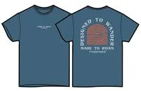 Sundown Recycled Cotton T-Shirt - Blue Steel