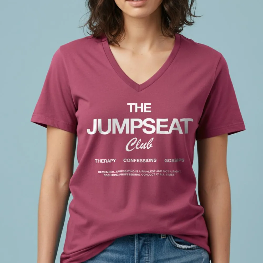 The Jumpseat Club - Women's V-Neck T-Shirt