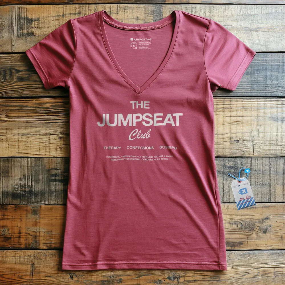 The Jumpseat Club - Women's V-Neck T-Shirt