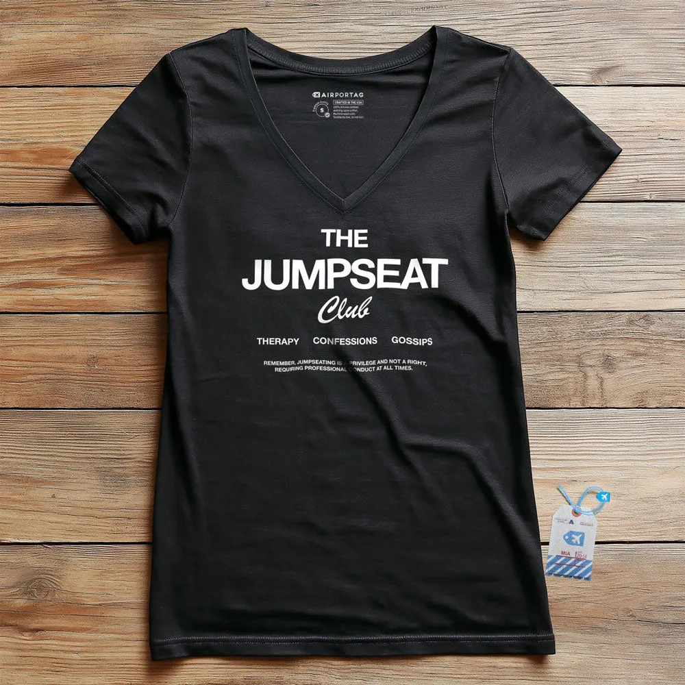 The Jumpseat Club - Women's V-Neck T-Shirt