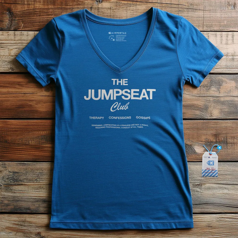 The Jumpseat Club - Women's V-Neck T-Shirt