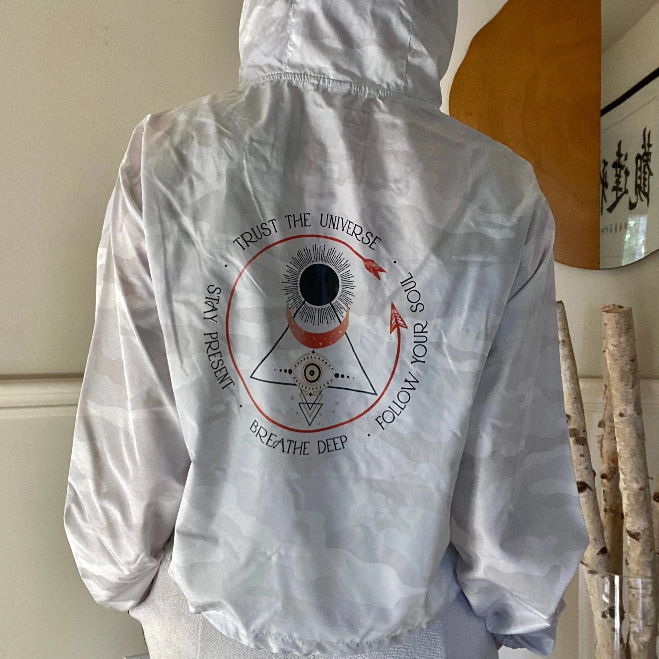 The Sun, The Moon, The Eye Windbreaker