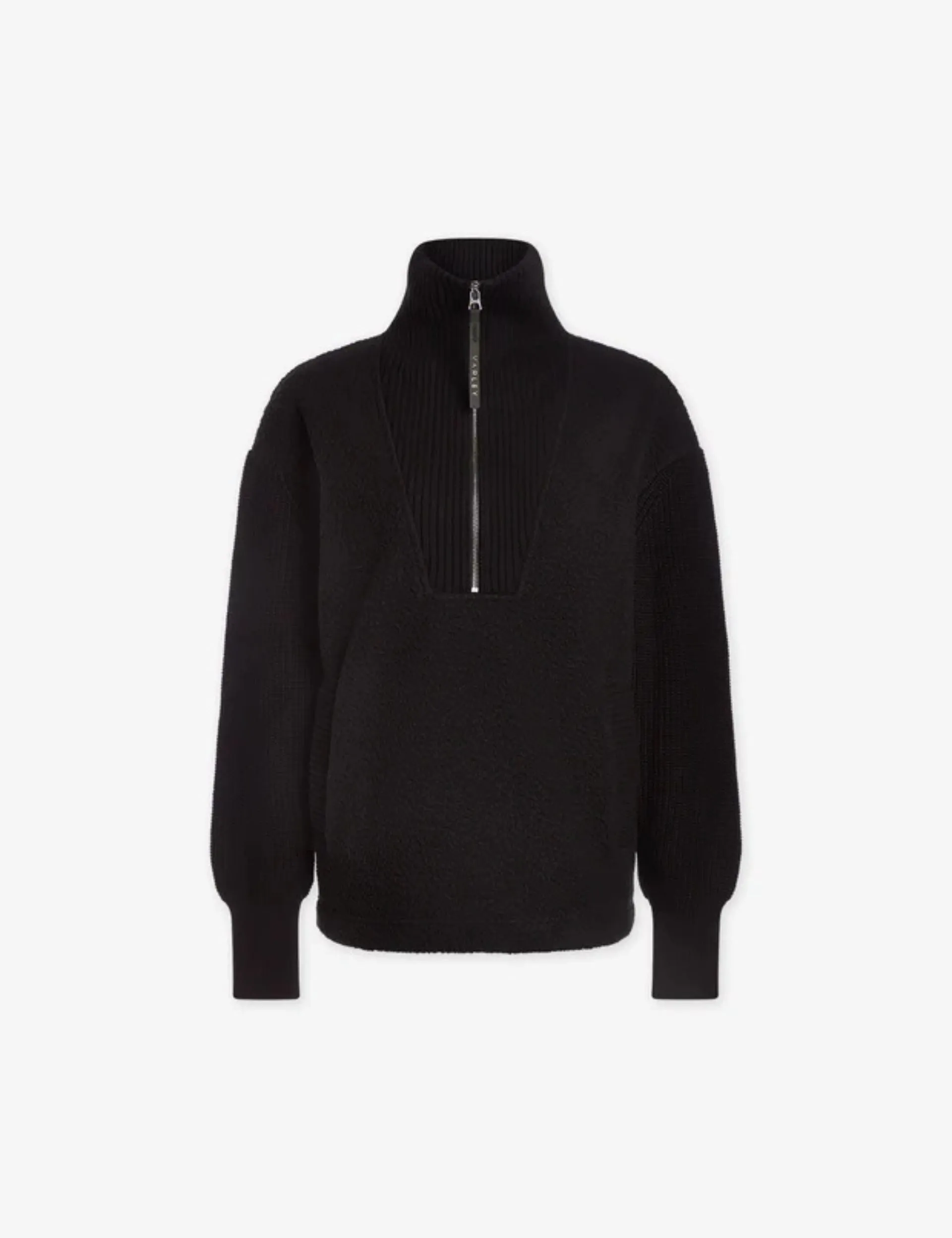 Theresa Half-Zip Fleece - Black