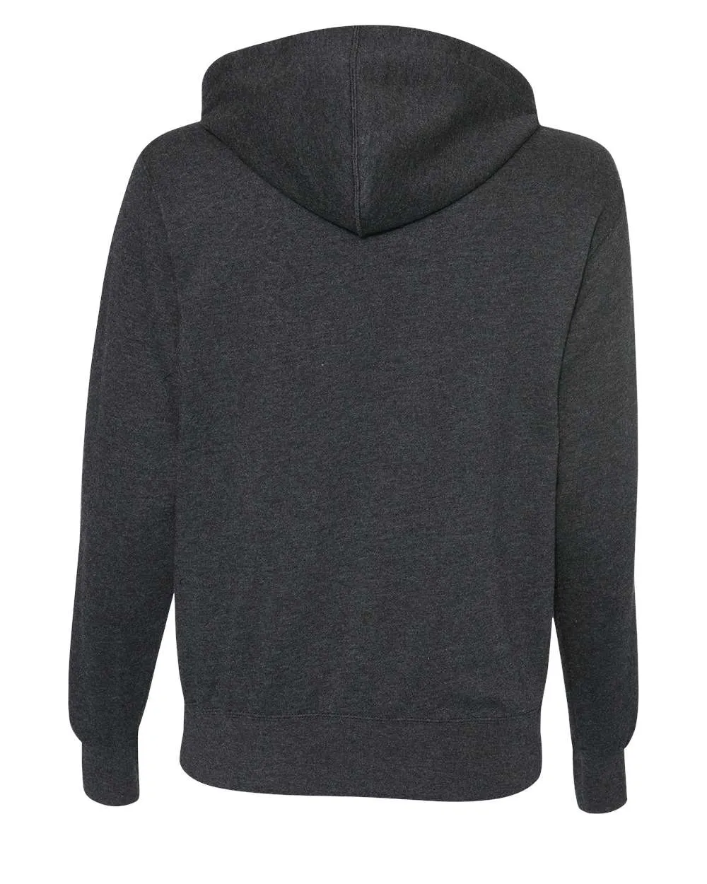 Unisex Heathered French Terry Full-Zip Hooded Sweatshirt