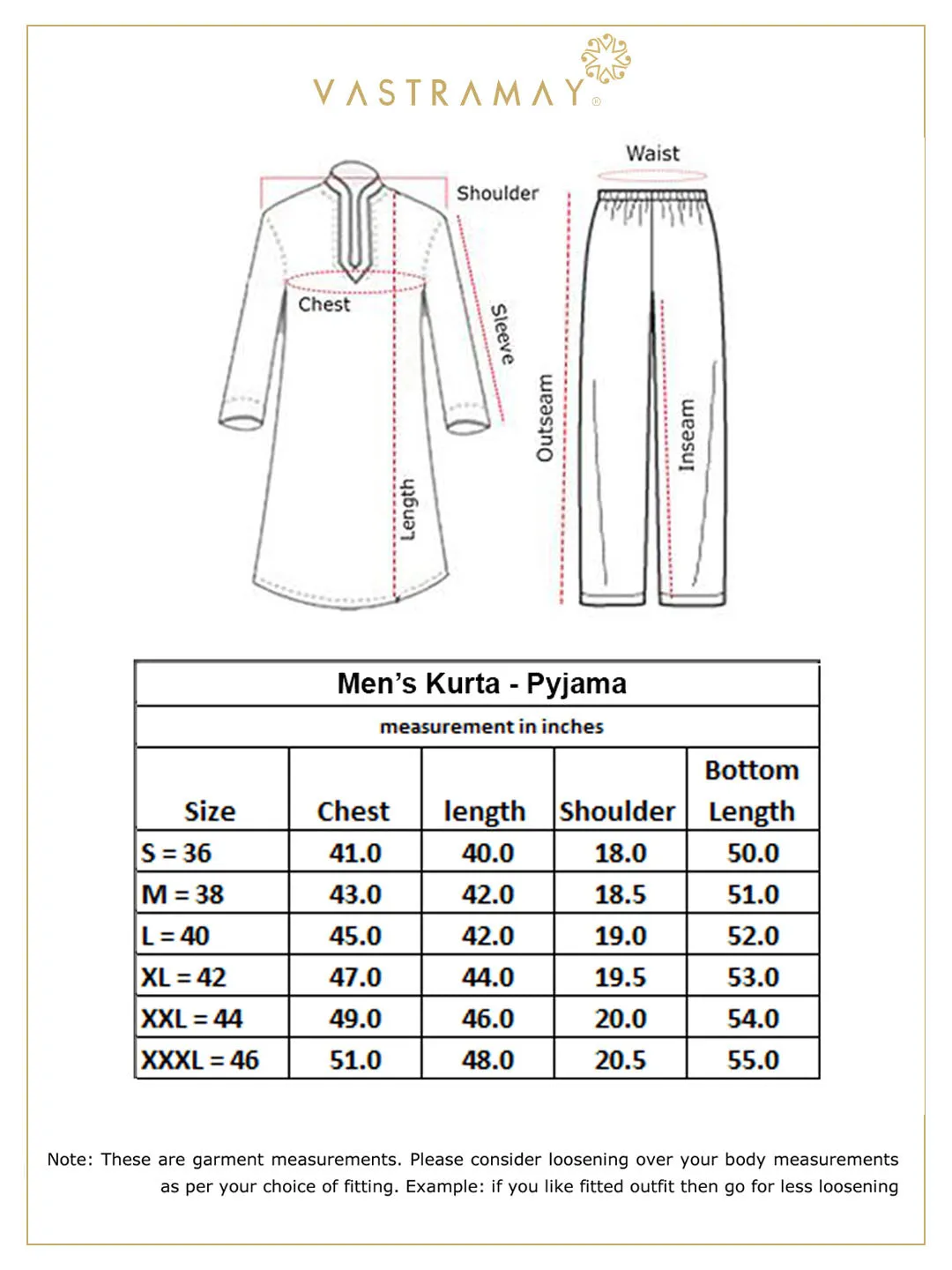 Vastramay Men's Mustard Chikankari Kurta Pyjama