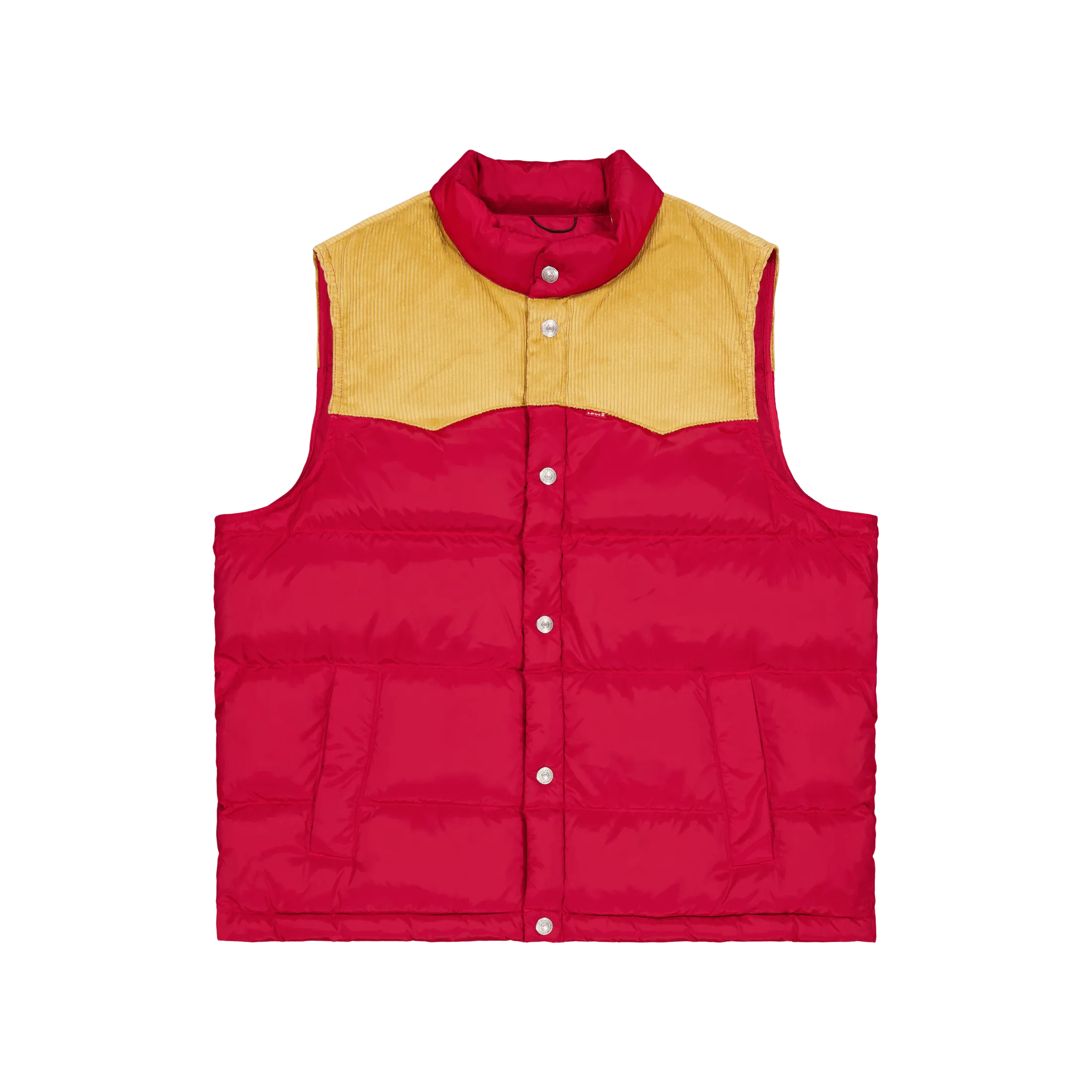 Western Super Puffer Vst Reds Rhythmic Red