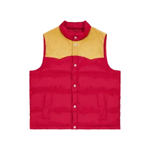 Western Super Puffer Vst Reds Rhythmic Red