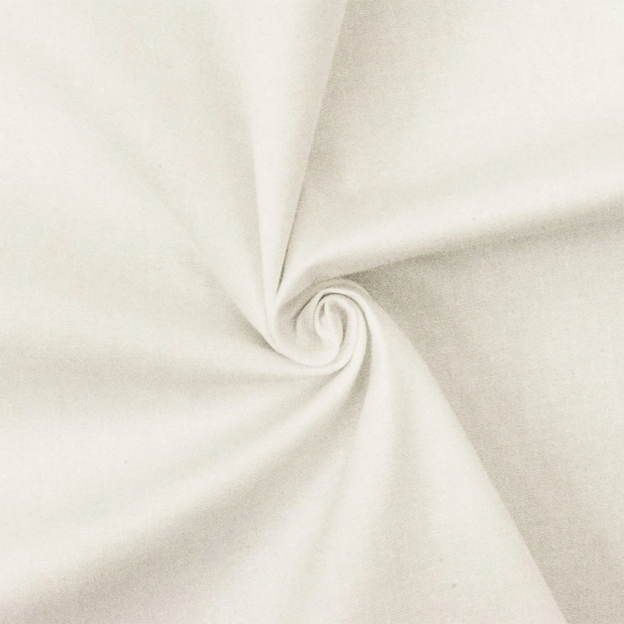 White Cotton Spandex Stretch Poplin Woven Fabric