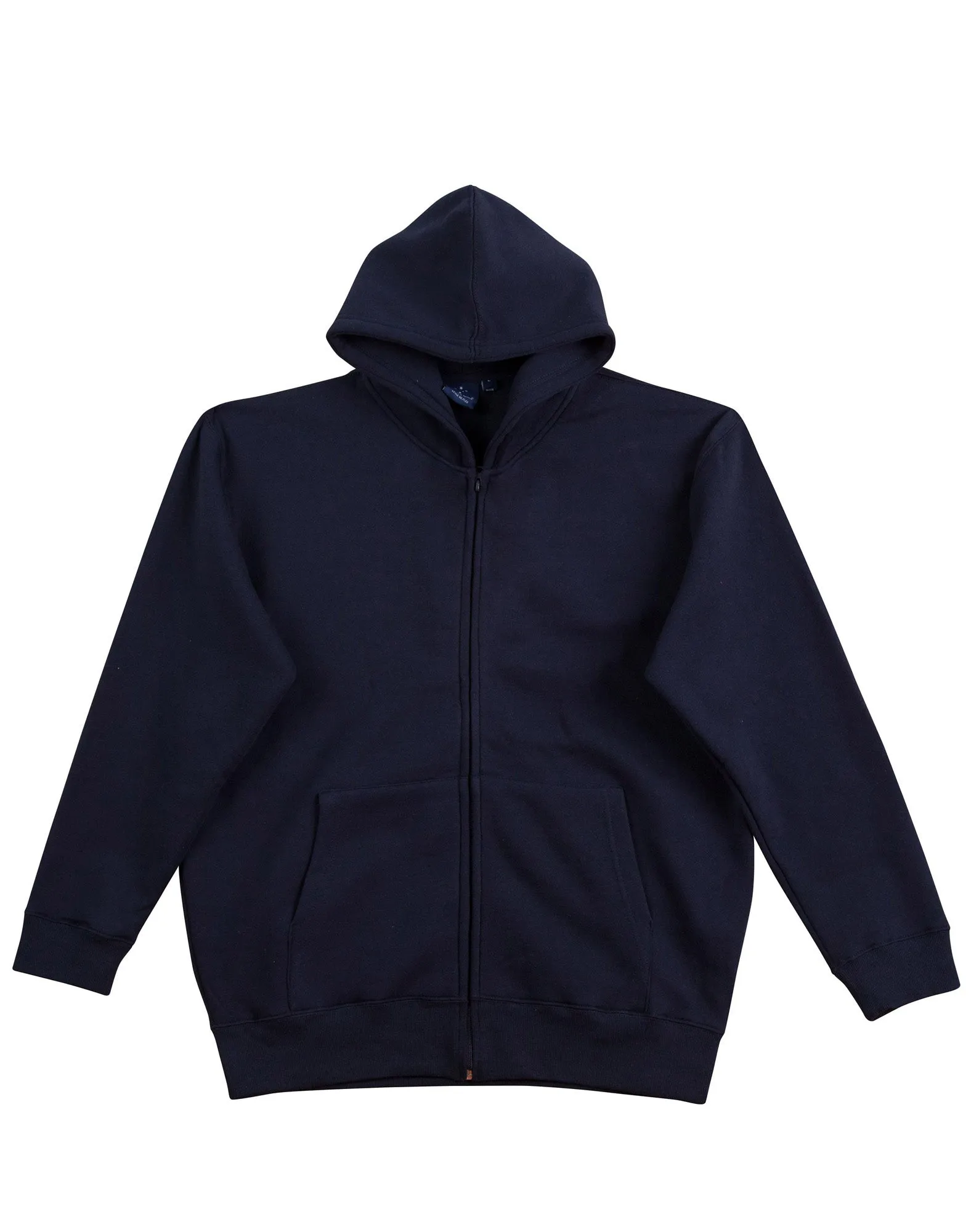 Winning Spirit Kids' Double Bay Full Zip Fleecy Hoodie (FL03K)