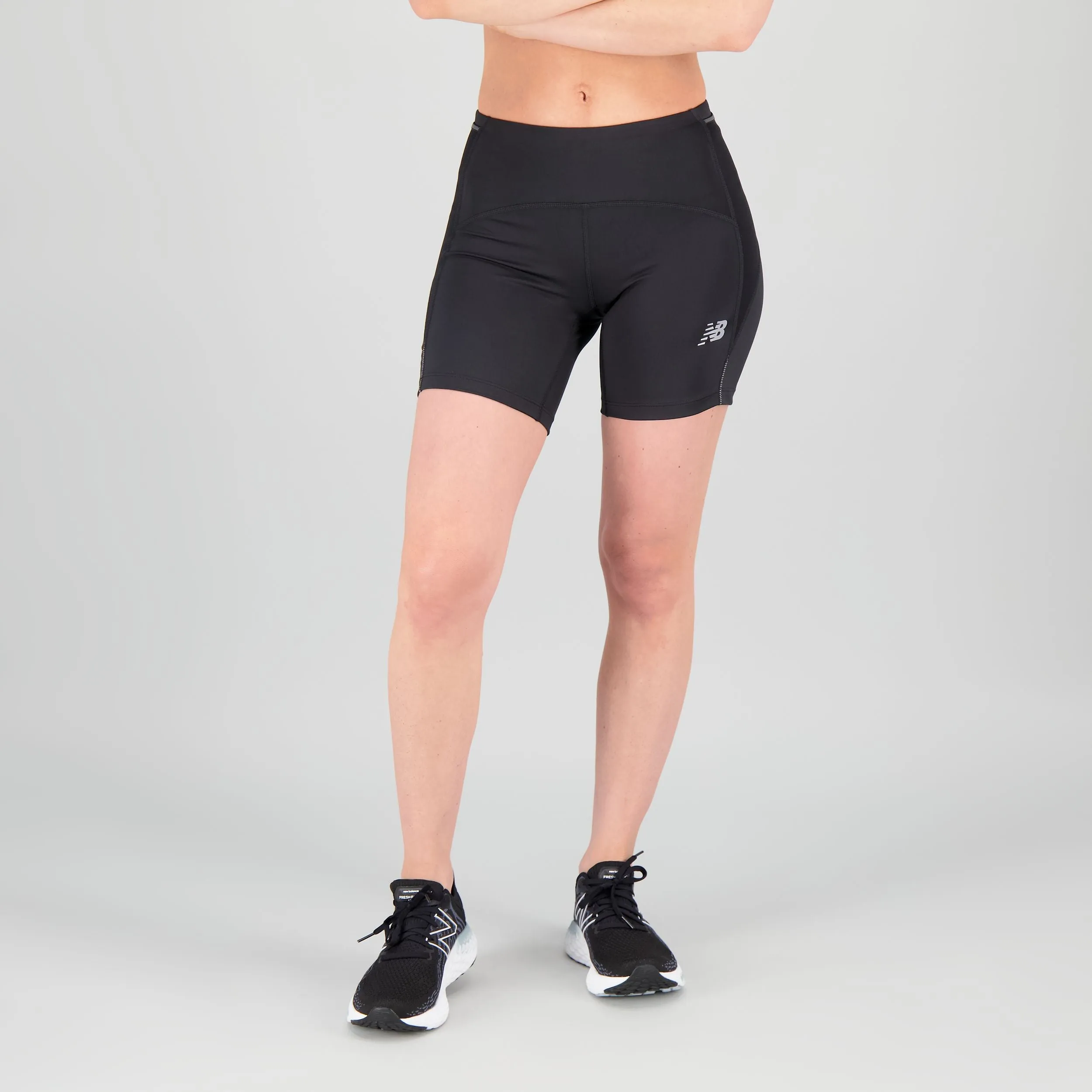 Women's New Balance Impact Run Fitted Short - WS21272-BK